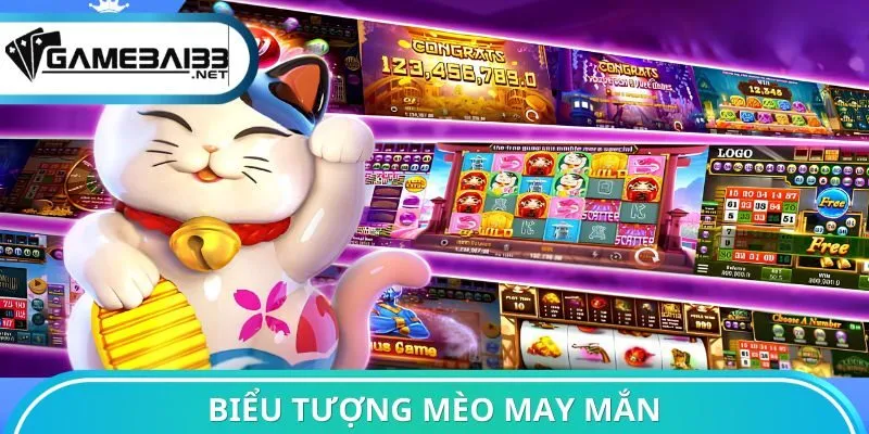 Biểu tượng Mèo May Mắn