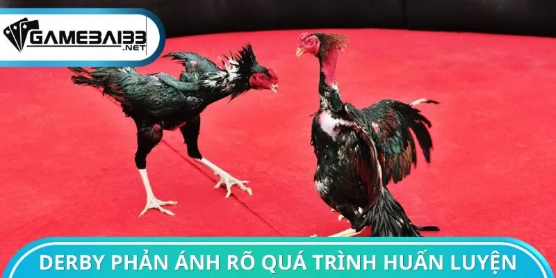 Derby phản ánh rõ quá trình huấn luyện