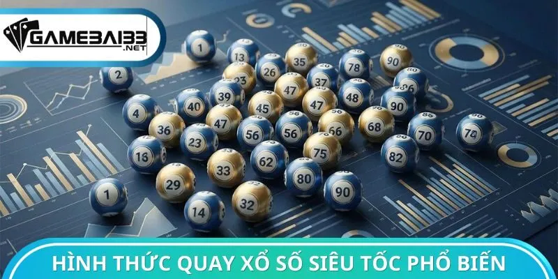 Hình thức quay xổ số siêu tốc phổ biến nhất