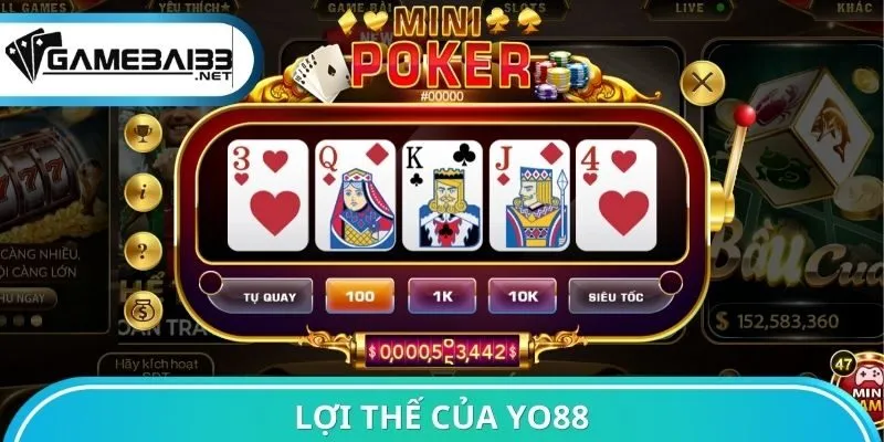 Lợi thế của Yo88